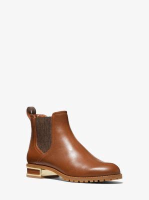 michael kors alicia leather ankle boot|Michael Kors ankle boots sale.